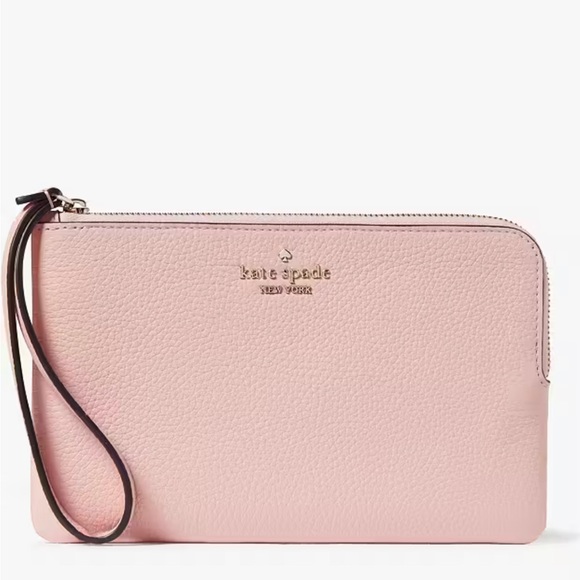 NWT ♠️Kate Spade ♠️ Leila Medium L-Zip Wristlet - Picture 2 of 3